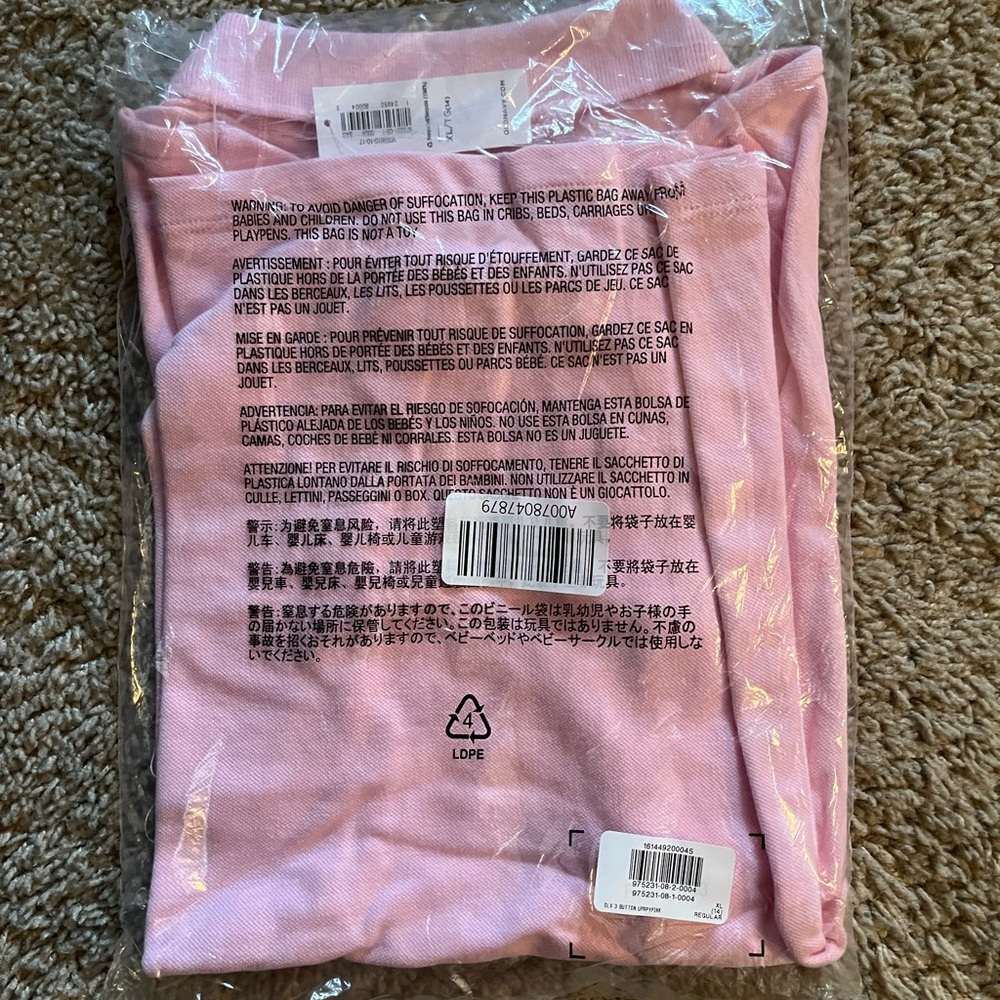 Old Navy Uniform Pique Polo Shirt for Girls size xl 14